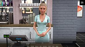 Rock star gameplay part 2 with bathroom titty fucking