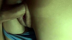 Dirty Pad Slut Gets Pussy Licked with Cum in Panties