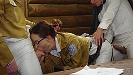 Titan's new titanium dick dominates in wild threesome