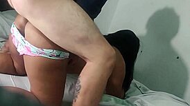 Hidden cam catches Colombian culona taking anal without condom for 50 bucks