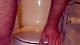 Double huge dildo anal play