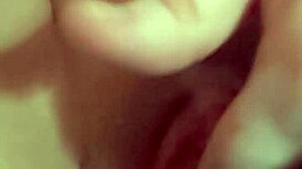 I watch my hot wife squirt in homemade solo