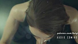 Jill Valentine Gives SLOPPY BLOWJOB in 3D Anime!