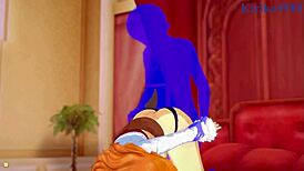 Mimosa Vermillion And Vanica Zogratis Fuck Asta In Intense Sex