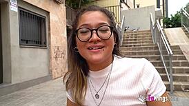 Wow! Beth Choy Becomes a Pornstar for a Day with Deepthroat Action!