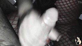 Yo, check my stepdaughter Andressa Castro taking it deep on all fours