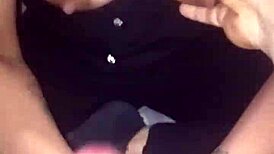 Tit Massage With Good Handjob Until Cumshot On My Slut's Big Tits