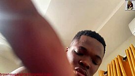 african petite seduces with dance and body