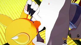 digimon hentai taomon gets fucked in cosplay