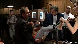 Bill Bailey Anal Fucks Cassandra Nix in Wild Outdoor Group Kink Session. Bound and Bizarre Ass Action Unfolds!