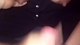 Tit Massage With Good Handjob Until Cumshot On My Slut's Big Tits