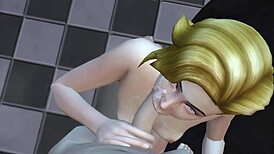 in the sims, he fucks his friend