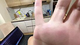 Christmas Chaos with Fufugarden Subscriber's Wild Solo Blonde Act