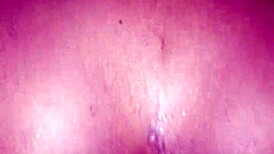 I fucked my ebony lil girl so hard, ridin her cock homemade style