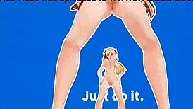 Hololive Character Performs Workout Routine In 3D