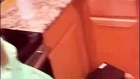 Chloe Lamb fucked hard on the kitchen table, POV style! 😍