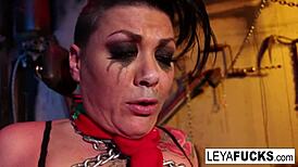 Whorley really loves teasing her victim in the boiler room