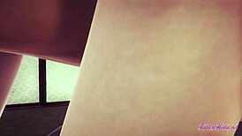 Genshin Impact Hentai - Lisa Sucked and Fucked Multiorgasm - Japanese Manga Anime Game Porn