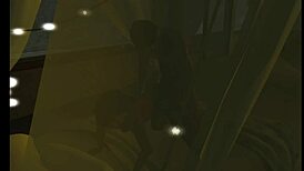 Lazy creamy doggy style with bent over anime hentai