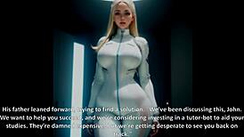 the ai mishap unfolds in sci-fi erotic tale