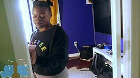 Step Sister Spends Night With Step Brother Trailer 1. Big Black Cock Riding.