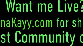 lusty lesbians nina kayy and harmonie marquis make out and eat pussy