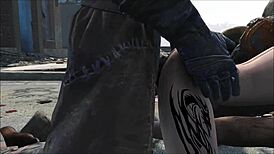 Fallout 4 Elie Pillars Unleashes Wild Hentai Action