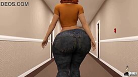 Two hot milfs sneak off for a fat dick