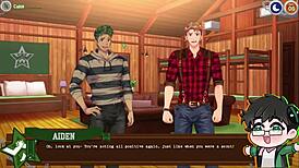 Yoshinori's pent up drive leads to camp buddy fun with scoutmaster 😏