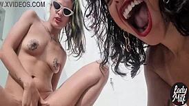 Our horny friend called to peek at what these hot latinas are up to today.