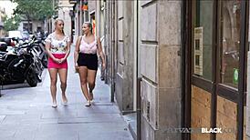 Horny Bambi Bella And Crystal Swift Dive Into Wild Orgy Action.