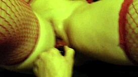 Sexy European Milf Squirts Orgasmically While Fingering Herself In Lingerie And Panties