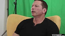 Aspiring Blonde Actress Endures One Hole Two Cocks