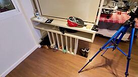 transei com uma atriz porn� with big tits and ass, brunette crossdressing fun