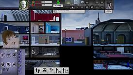 She loves huge blowjob in 3d anime!