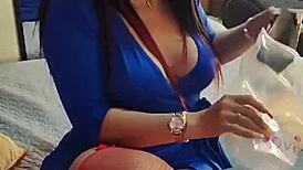 yo, la potra aleja bangs the delivery guy after buying sexy toys for gaping fun!