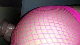 fucking her dildo while sucking my cock 😏