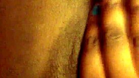 Me playing with my pretty ebony pussy!