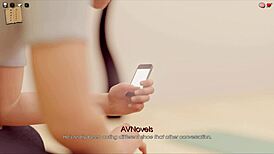 enjoying my pleasure in this anime game cartoon series