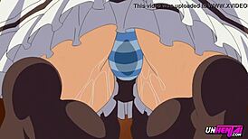 teen maid gets punished in garage uniform with orgasm and cum in mouth