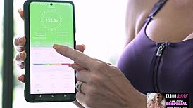 Naked Workout Session with Busty Milfs Featuring Cory Chase