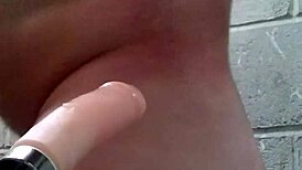 Boy joey anal gape with gay machine intense shagging