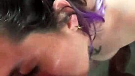 blonde deepthroats friend's big cock