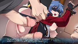 Bound Agent In Anime Gangbang Blowjob Game