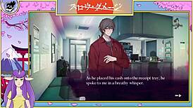 in this anime hentai, muscular japanese twink bodybuilder slowly damages brunette asian gay partner in intense session