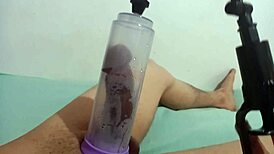 Sucking Cock With Pump For Orgasm!