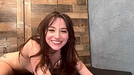 Lana Small's Wet Pussy Gets Licked and Creampied After Clothes Rip