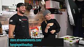 let's talk about those intense orgasms in the kitchen