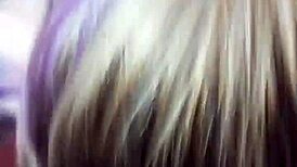 blonde deepthroats friend's big cock