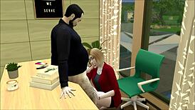 A Secretary Needs a Raise with Hard Office Fucking